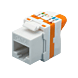 Cat6 UTP Keystone Connector - Værktøjsfri Twist