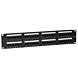CAT6 UTP patch panel - 48 porte