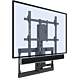 Eaglemounts - EM-MF800 - Lodret justerbar vægmontering til 55'' - 85'' TV/Monitor Fladpaneler Maks. 60 kg (heavy duty)