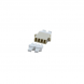 Multimode kobling 4-vejs LC-LC quad beige