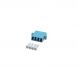 Multimode kobling 4-vejs LC-LC quad turkis