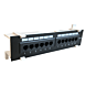 CAT5e UTP vægmonteret patchpanel - 12 porte