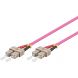 Fiberoptisk kabel SC-SC OM4 10m