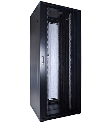 47U serverskab med perforeret låge 800x800x2200mm (BxDxH)