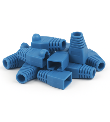 DANICOM RJ45 Kabelgennemføring Blå - 10 stk