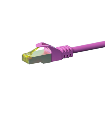 Cat7 S/FTP (PIMF) patchkabel 5m pink