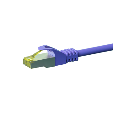 Cat7 S/FTP (PIMF) patchkabel 2m lilla