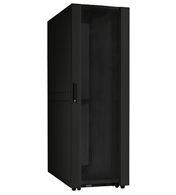 42U Datacenter serverskab med perforeret låge 800x1200x2000mm (BxDxH)