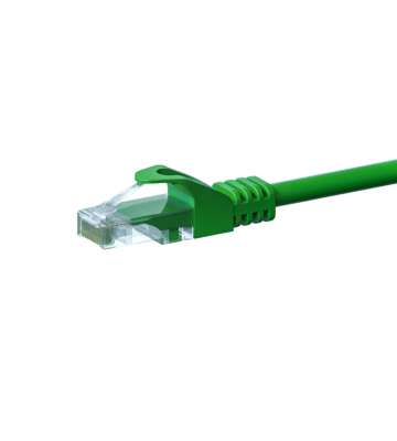 UTP CAT5e patchkabel 2m grøn - 100% kobber