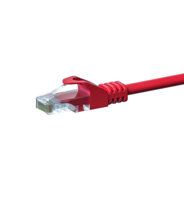CAT5e UTP patch kabel 5m rød - CCA