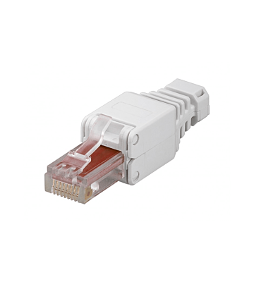 DANICOM UTP CAT6 Værktøjsfri RJ45 Connector - til fleksibel og stiv kerne