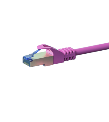 CAT6a S/FTP (PIMF) patchkabel 2m pink
