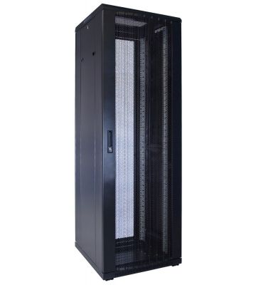 37U serverskab med perforeret låge 600x600x1800mm (BxDxH)