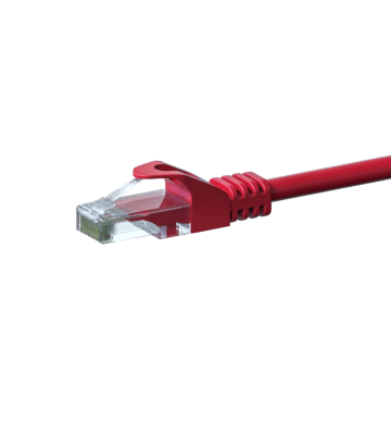 CAT6 UTP patchkabel 5m rød - CCA