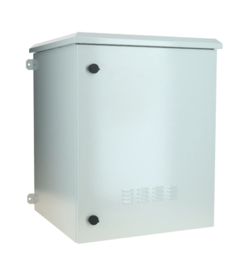 15U udendørs vægskab IP55 - 600x600x770mm (BxDxH)