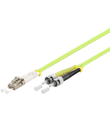 Fiberoptisk kabel LC-ST OM5 (laseroptimeret) 5m