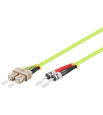 Fiberoptisk kabel SC-ST OM5 (laseroptimeret) 5m