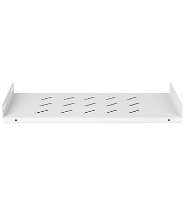 Hylde til 450mm dybt overskab - 1U hvid