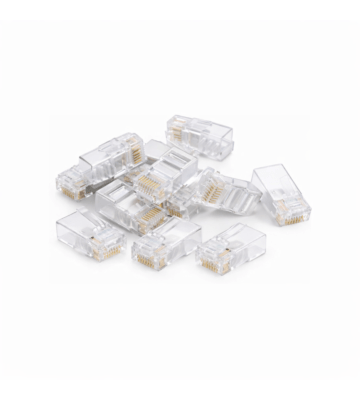 DANICOM UTP CAT6a RJ45 Connector - til fleksibel kerne - 10 stk