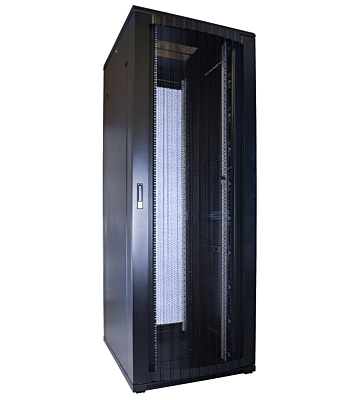 47U serverskab med perforeret låge 800x1000x2200mm (BxDxH)
