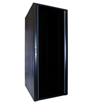 42U serverskab med glaslåge 800x1000x2000mm (BxDxH)