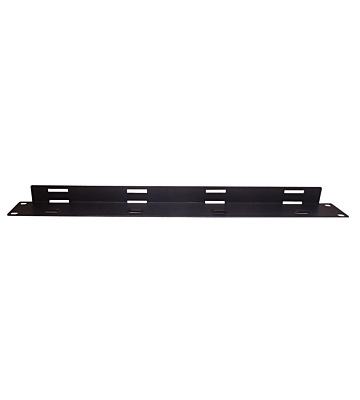 19 tommer skinne med velcro - 1U