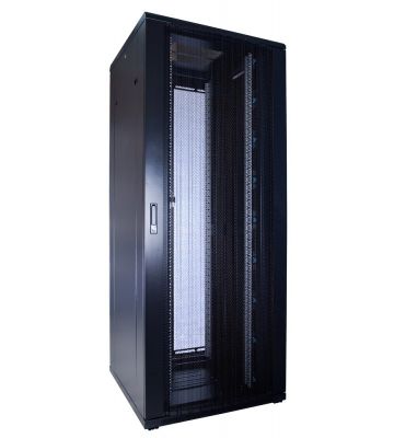42U serverskab med perforeret låge 800x800x2000mm (BxDxH)
