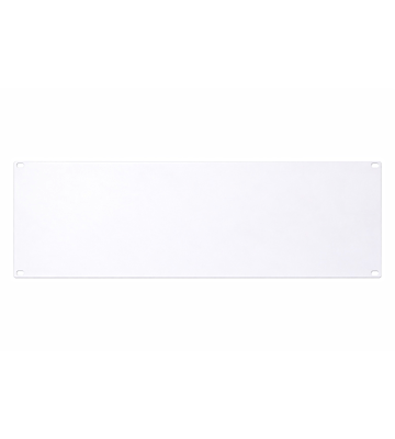 19 tommer dækpanel - 4U hvid