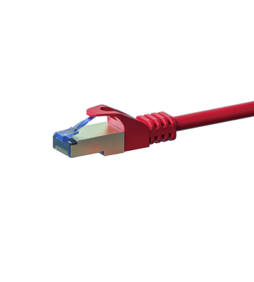 CAT6a S/FTP (PIMF) patchkabel 5m rød