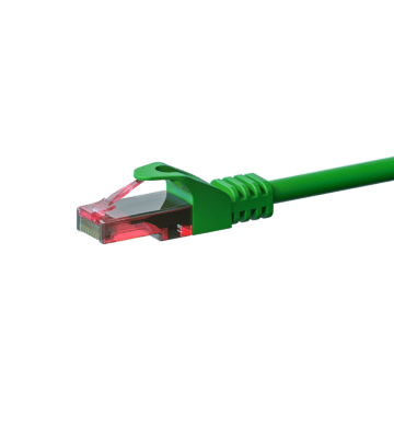 UTP CAT6 patchkabel 2m grøn - 100% kobber