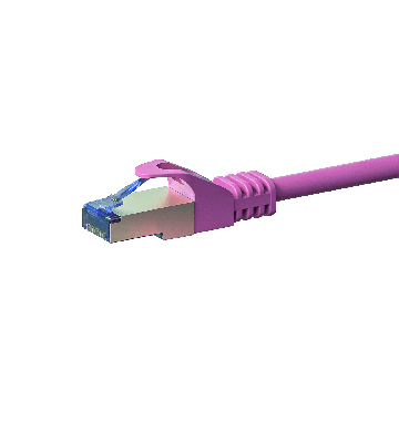 CAT6a S/FTP (PIMF) patchkabel 3m pink