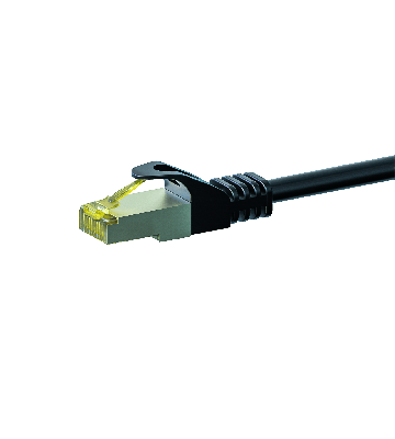Cat7 S/FTP (PIMF) patchkabel 50m sort