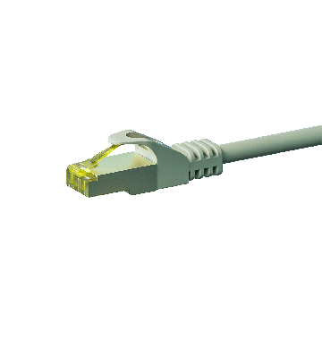 Cat7 S/FTP (PIMF) patchkabel 15m grå