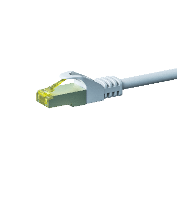 Cat7 S/FTP (PIMF) patchkabel 50m hvid