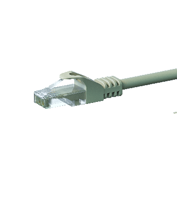 CAT6 UTP patch kabel 7,50m grå - CCA