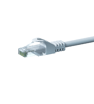 CAT6 UTP patch kabel 7,50m hvid - CCA
