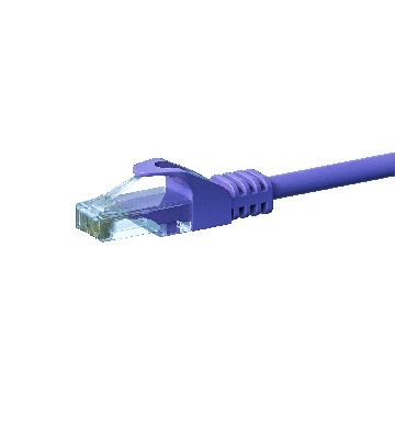 CAT6 UTP patch kabel 15m lilla - CCA
