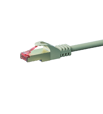 CAT6 S/FTP (PIMF) patchkabel 0,50m grå