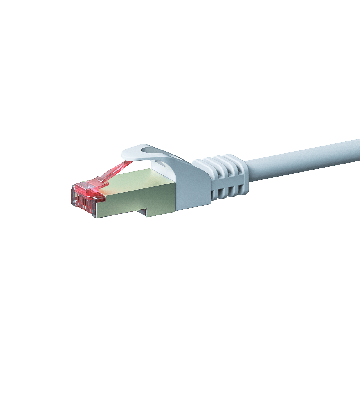 CAT6 S/FTP (PIMF) patchkabel 0,50 m hvid