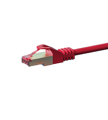 CAT6 S/FTP (PIMF) patchkabel 20m rødt