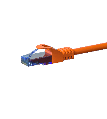 UTP CAT6a patchkabel 30m orange - 100% kobber