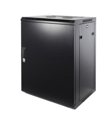 15U vægskab med metaldør 600x450x770mm (BxDxH)