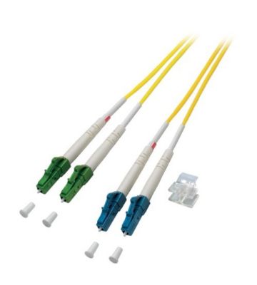 OS2 duplex fiberoptisk kabel LC/APC-LC 10m
