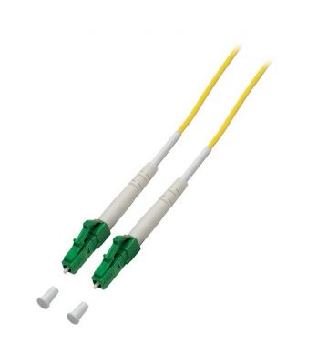 OS2 simpleks fiberoptisk kabel LC/APC-LC/APC 1m
