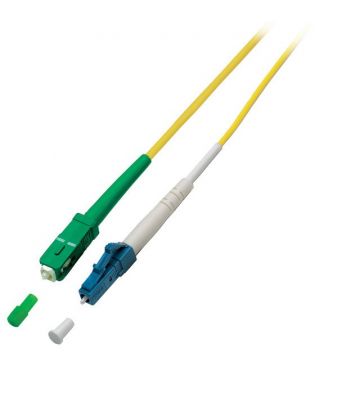 OS2 simplex fiberoptisk kabel SC/APC-LC 10m