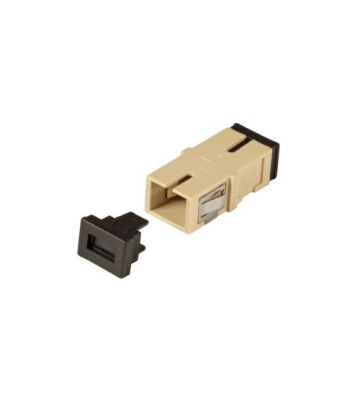 Multimode keystone-kobling SC-SC simplex beige