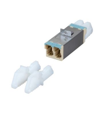 Multimode kobling E2000-E2000 duplex turkis