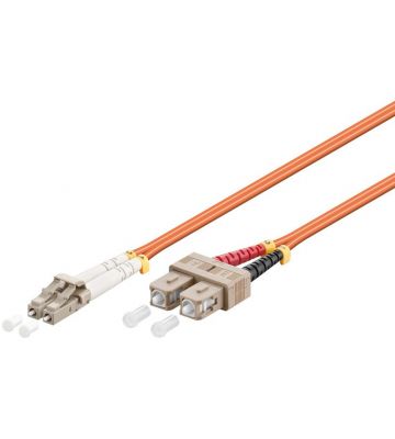 Fiberoptisk kabel LC-SC OM2 3m