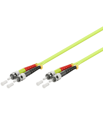 Fiberoptisk kabel ST-ST OM5 (laseroptimeret) 2m
