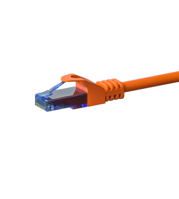 UTP CAT6a patchkabel 5m orange - 100% kobber
